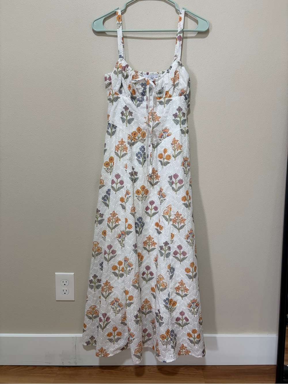 Petal & Pup Lorelei Floral Embroidered Maxi Sundress - Picture 2 of 4